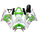 0175 Fairing Kawasaki Ninja Zx6R Zx-6R 03 04 2003 2004 Cowling Lucky Strike White